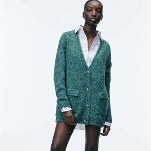 Zara Oversized Chunky Cardigan
